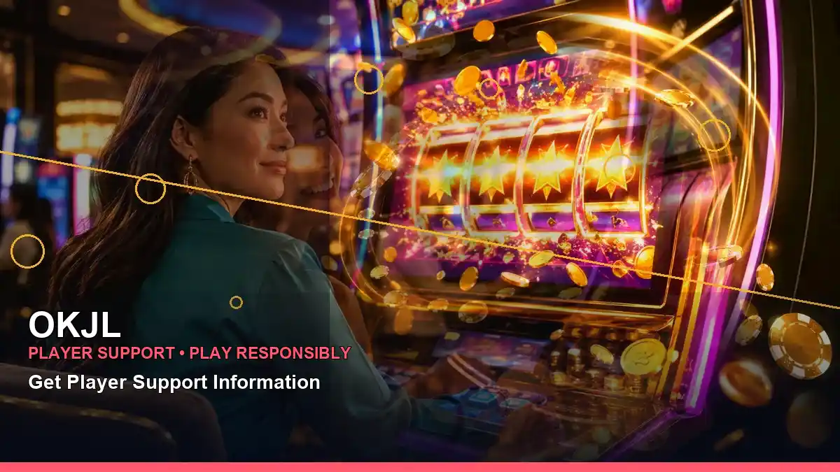 OKJL Shaolin Soccer game artwork with an adult casino host in a left-diagonal composition